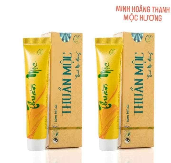 Combo 2 tuýp kem bôi da thuần mộc mẫu mới 16g thanh mộc hương , dứt điểm nấm da, hắc lào
