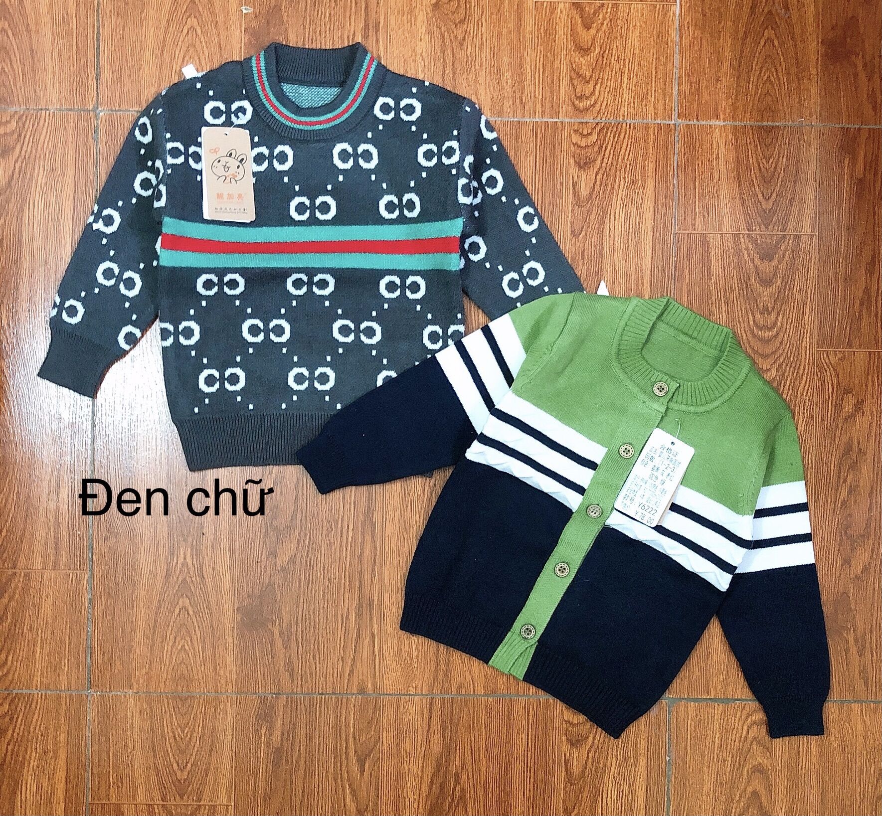 Áo len bé trai hàng Quảng Châu chất đẹp