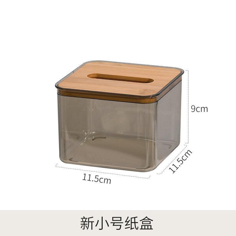 Hộp Khăn Giấy Bắc Âu Jujiajia Hộp Giấy Rút Sáng Tạo Đơn Giản Phòng Khách Gia Dụng Hộp Khăn Giấy Trong Suốt Phòng Ăn Cỡ Lớn