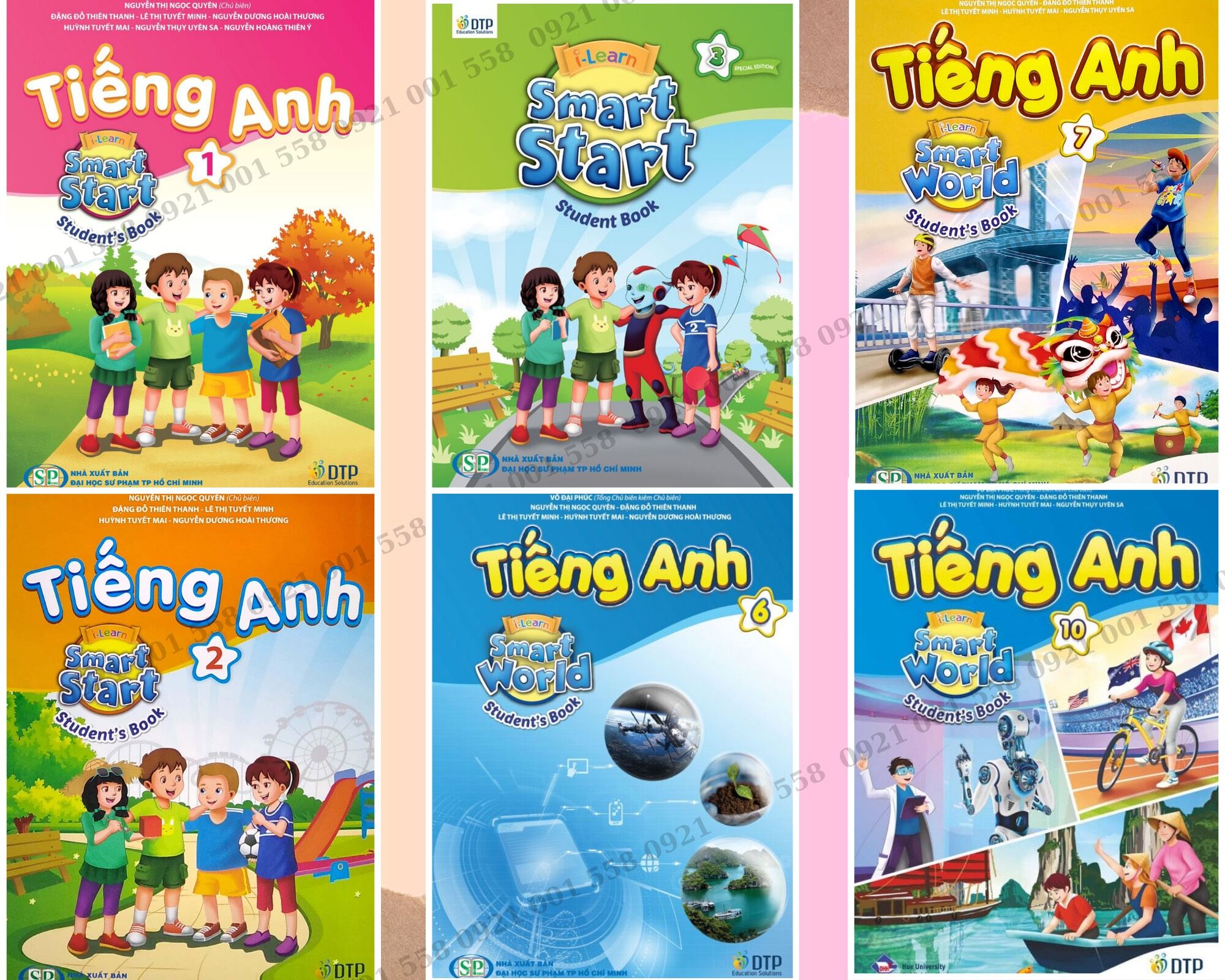 Tiếng anh Smart Start từ lớp 1 đến lớp 8 các loại
