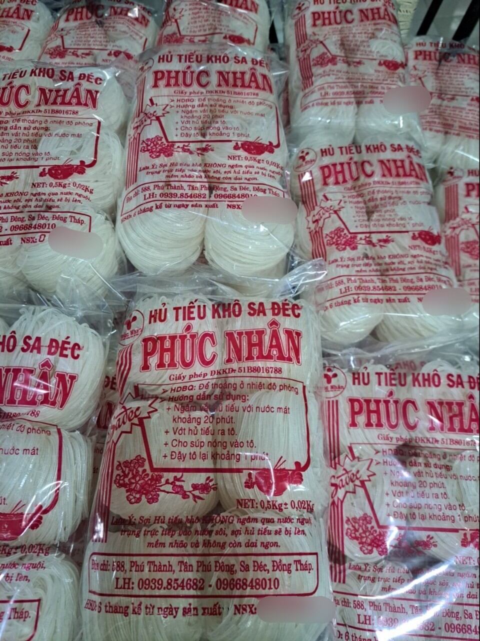 Hủ tiếu vắt khô / sa đéc - đồng tháp