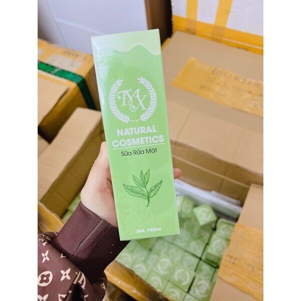 Sữa Rửa Mặt Tạo Bọt Thảo Mộc Xanh 100ml