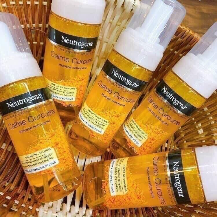 Sữa rửa mặt tạo bọt tinh chất nghệ neutrogena pháp 150ml