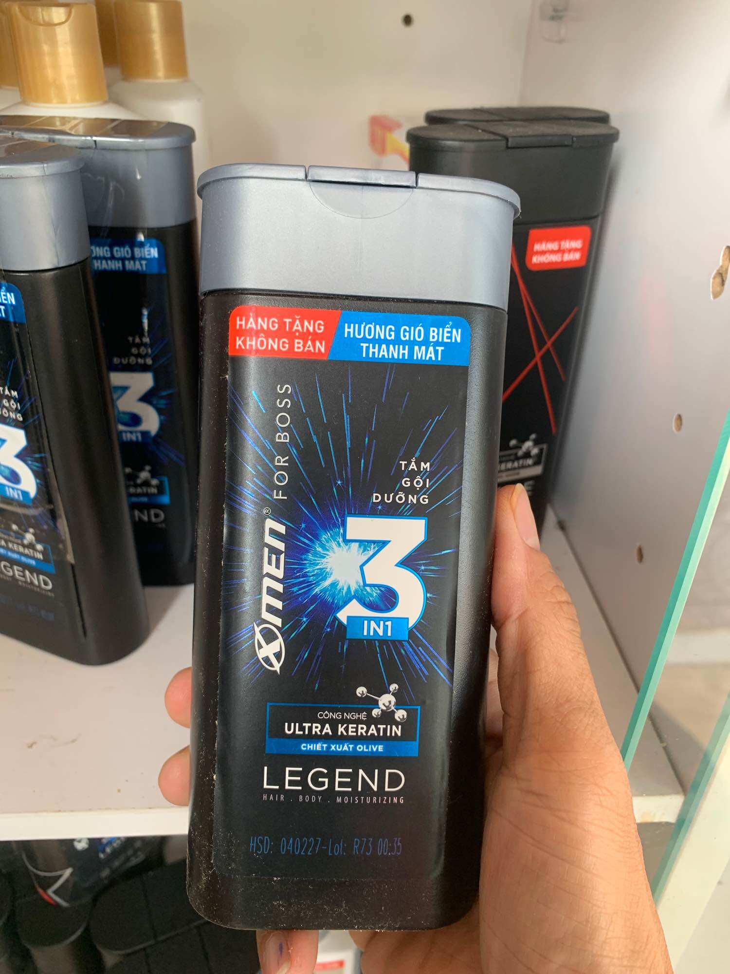 Dầu gội đầu xmen for boss intense 150gr