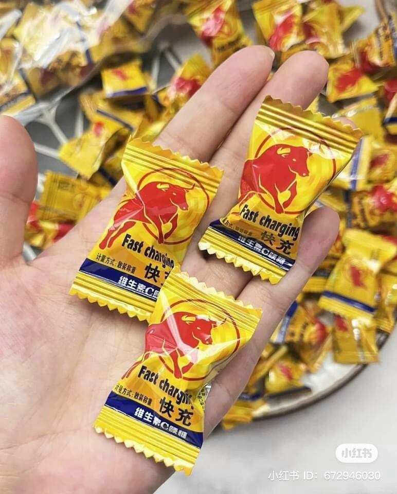 100 viên kẹo bò húc