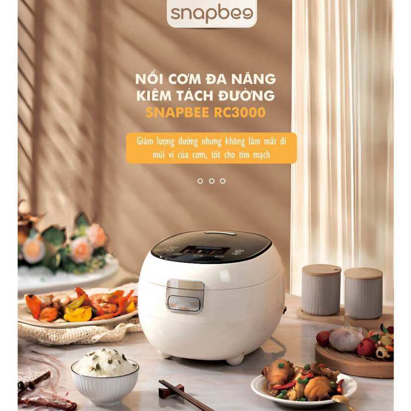 Nồi cơm điện snapbee rc3000 bảo hành chính hãng 24 tháng