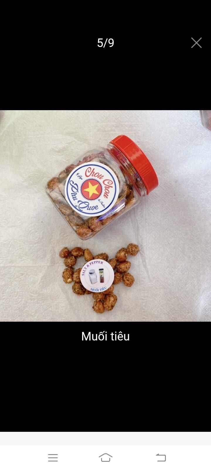 đậu phộng chouchou