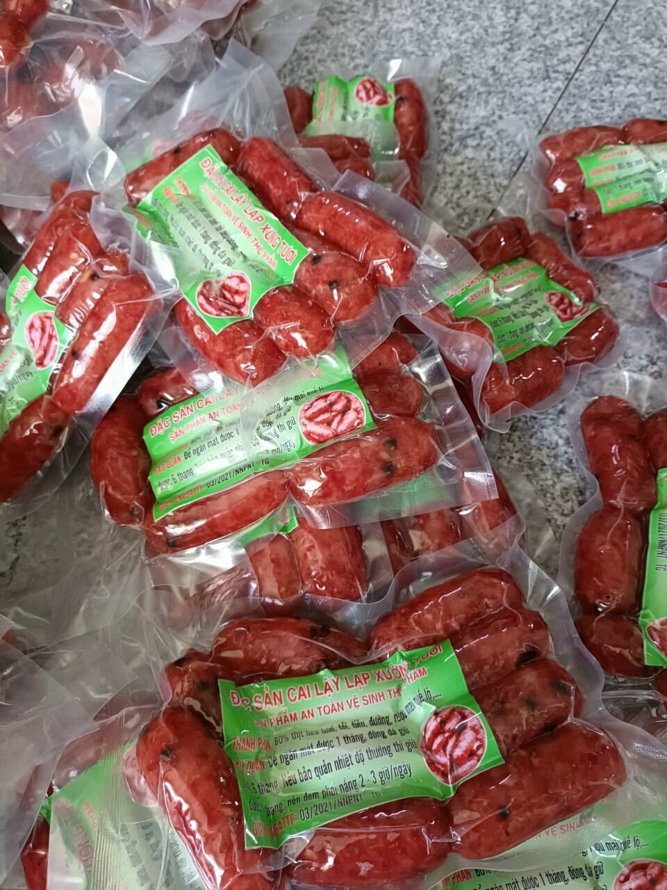 ComBo 2kg Lạp Xưởng Tươi Loại 1