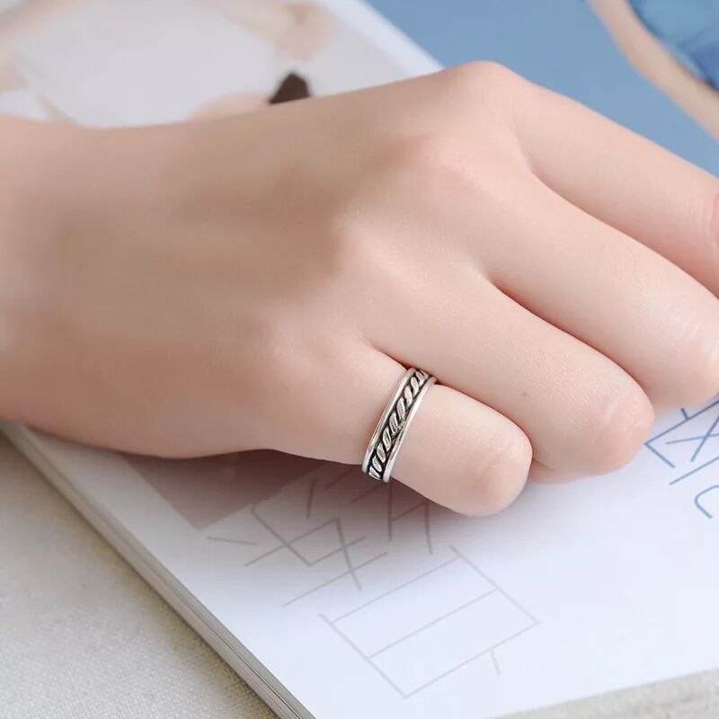 [HCM]NHẪN BẠC THÁI NGÓN ÚT NGÓN CHÂN CÁ TÍNH  -  HOT TREND 2020