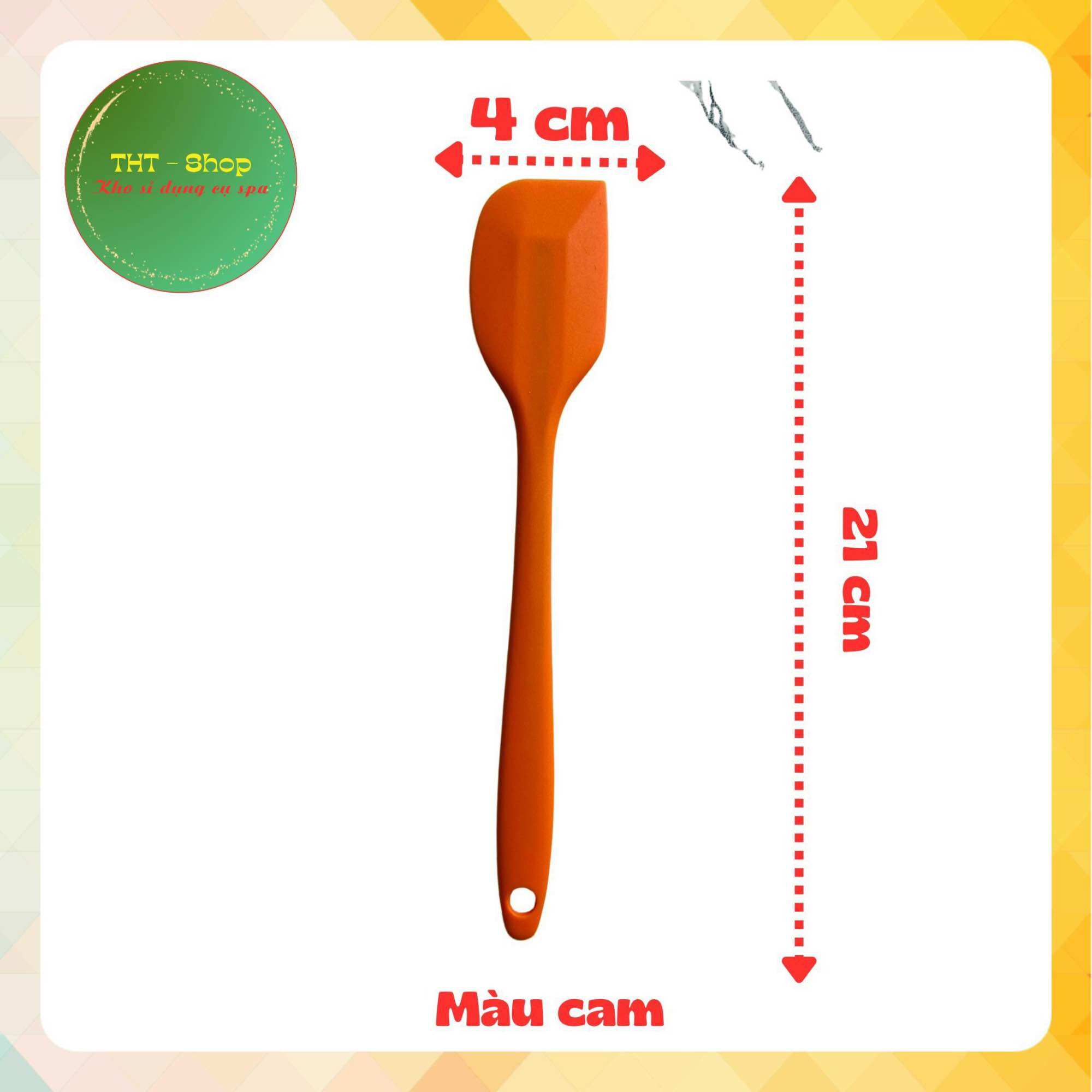 cây phới múc kem-màu hồng