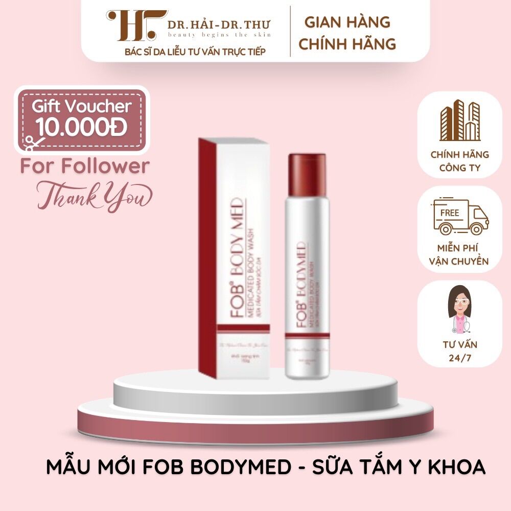 👩🏻‍⚕️ mẫu mới fob bodymed - sữa tắm y khoa