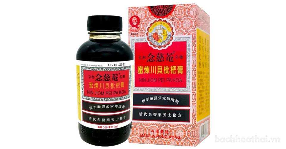 Siro ho xuyên bối tỳ bà cao chai 150ml - hàng nội địa thái lan