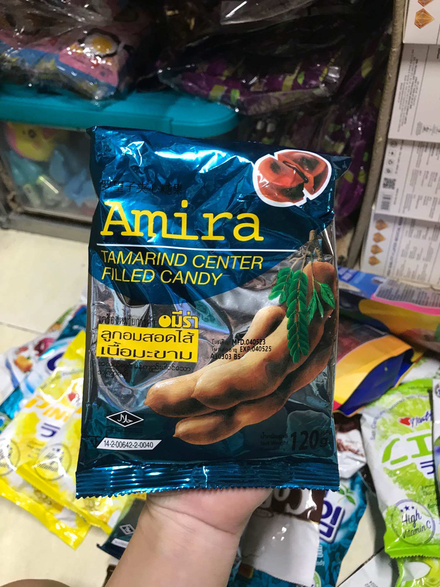 Kẹo Me Thái Amira gói 120g