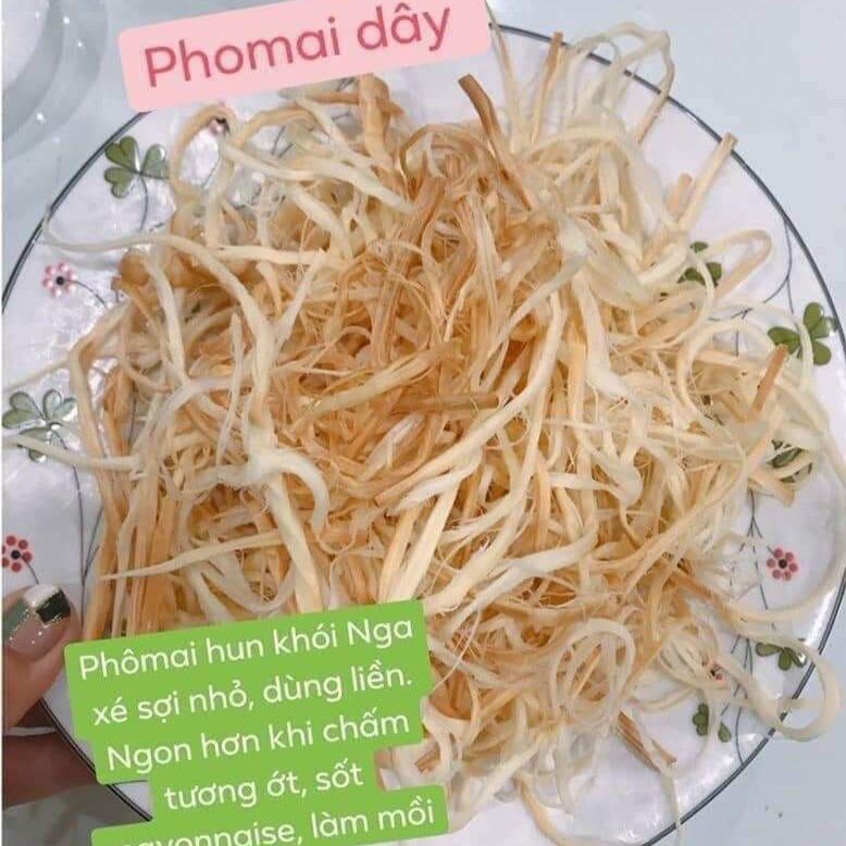 PHÔ MAI SỢI HUN KHÓI NGA (ít mặn)