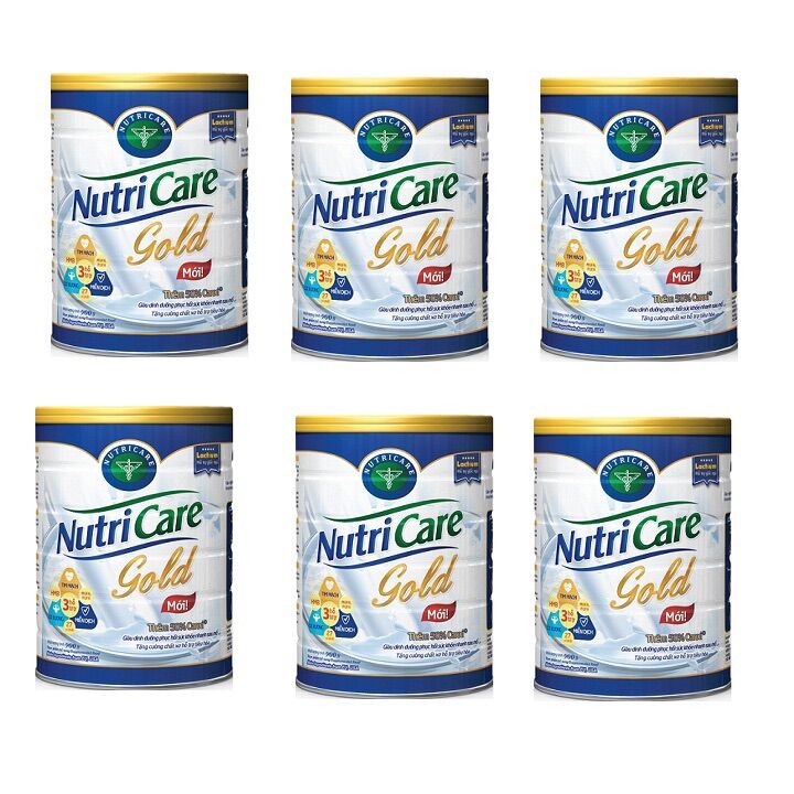 Sữa bột Nutricare Gold 900g