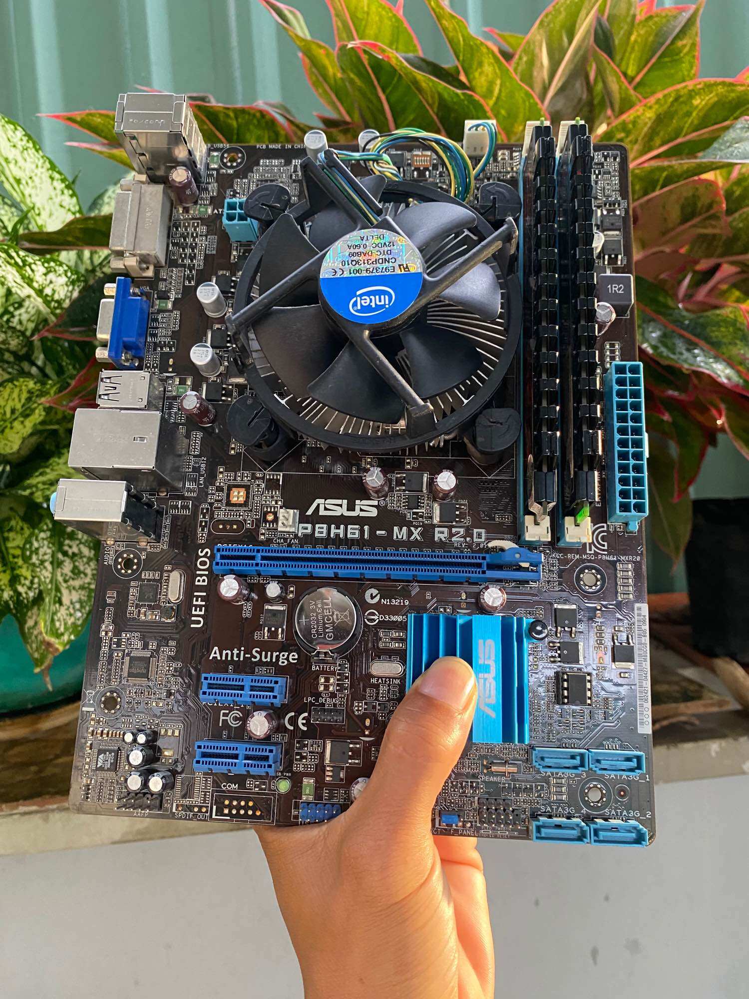 Combo H61 - I3 2xxx- Ram 8g