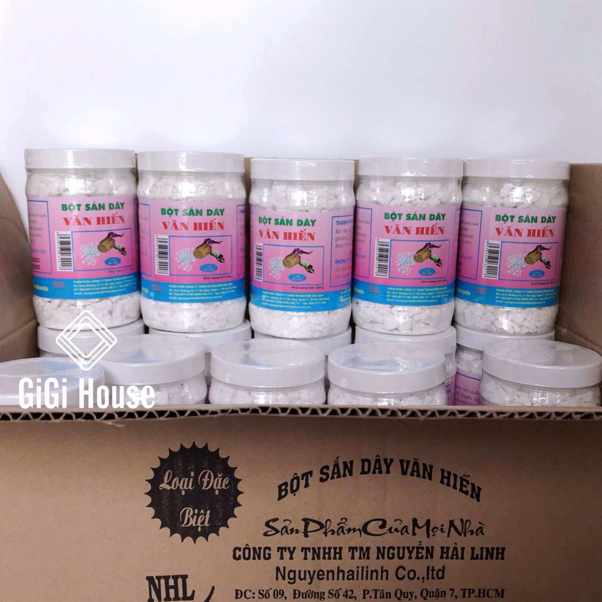 Bột Sắn Dây Văn Hiến Loại Đặc Biệt Nguyên Chất 500g