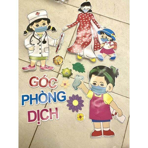 Tranh dán góc các chủ đề cho mầm non và tiểu học