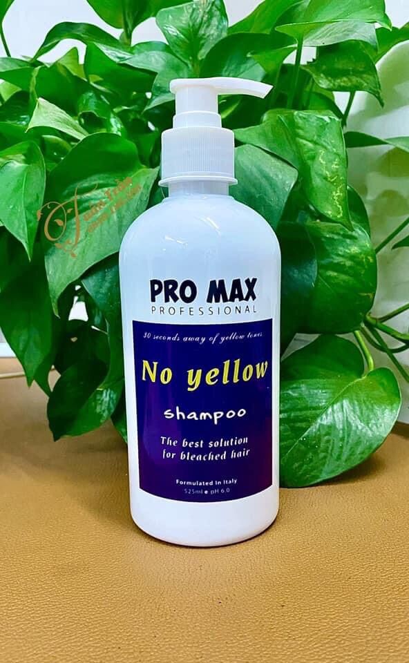 DẦU GỘI TÍM PROMAX - DẦU GỘI KHỬ VÀNG DÀNH CHO TÓC TẨY (525ml)