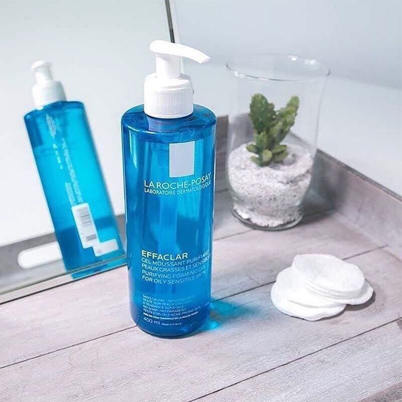 Sửa rửa mặt laroche- posay effaclar purifying foaming gel 400ml