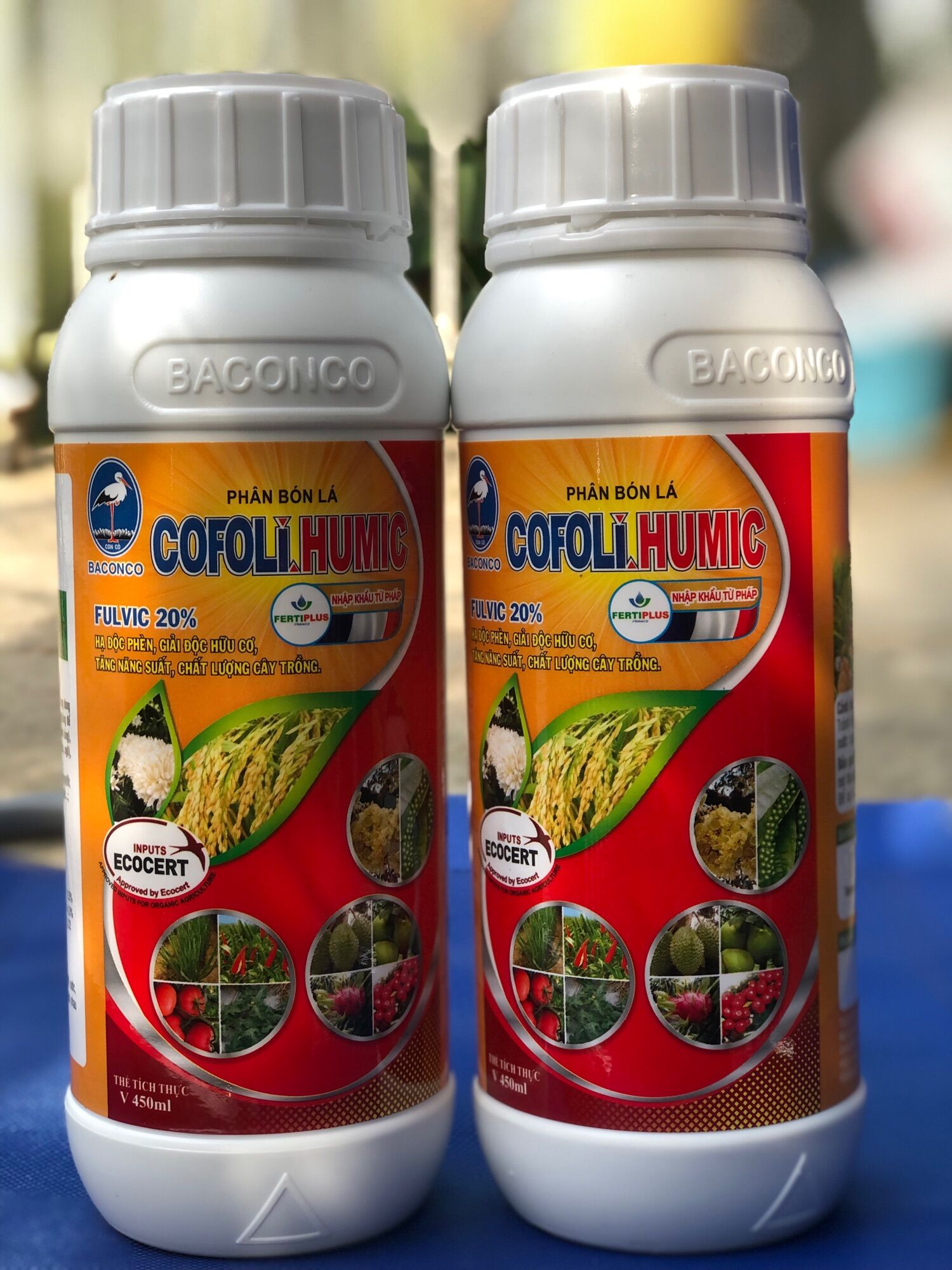 1 chai phân bón lá cofoli humic nhập khẩu pháp
