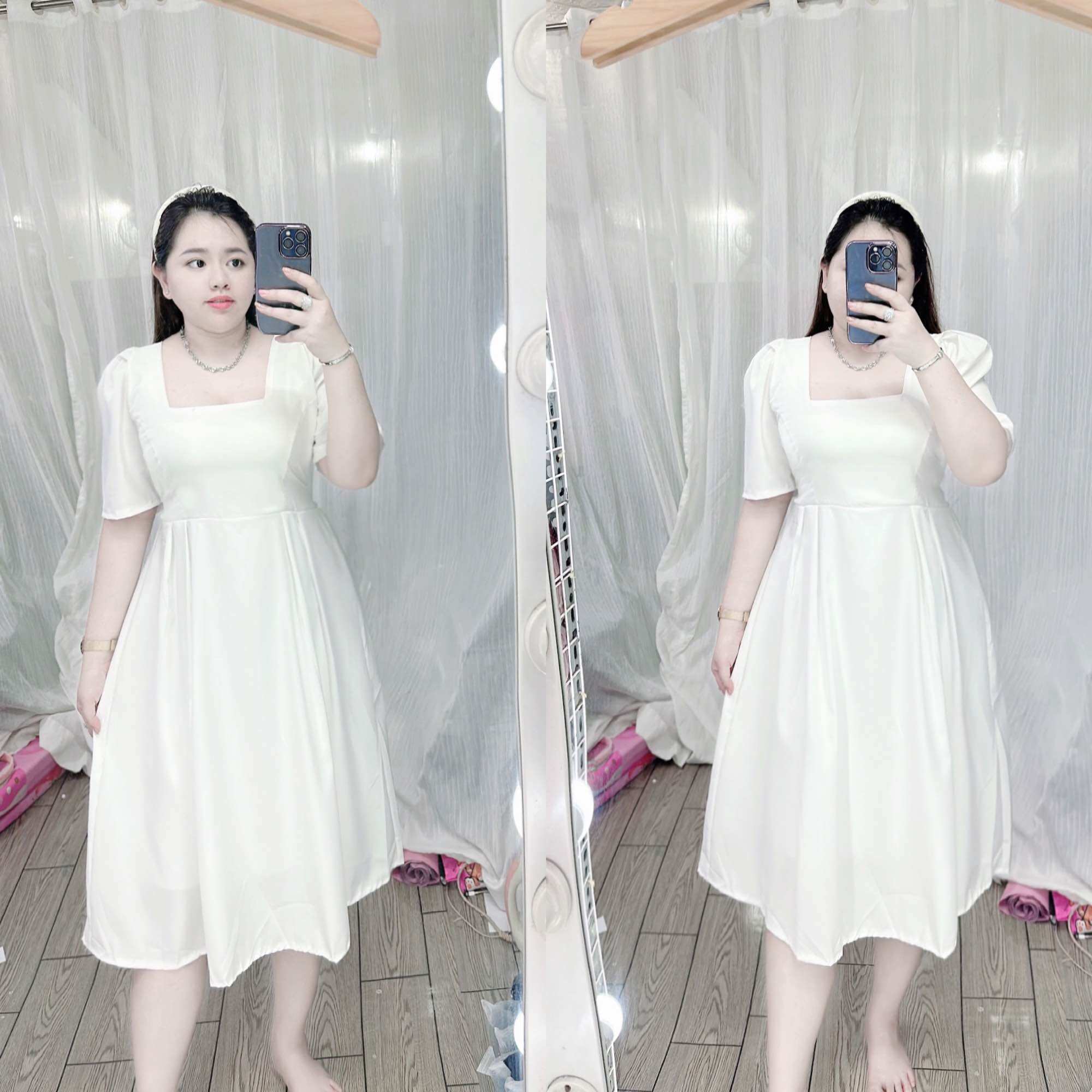 [Bigsize 65-90kg] Đầm cổ điển