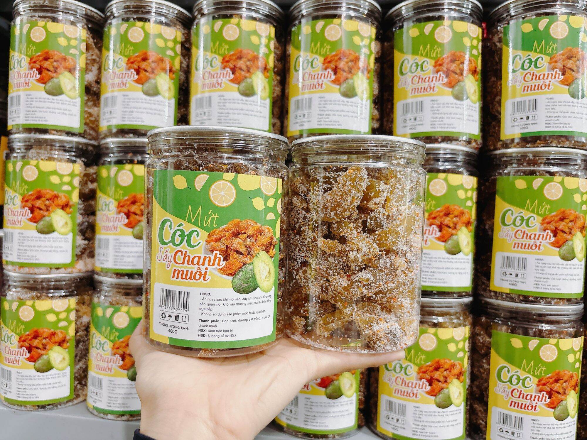 Mứt Cóc sấy chanh muối chua chua,ngọt ngọt,cay cay,mặn mặn,ngon ngon.Ăn là ghiền.