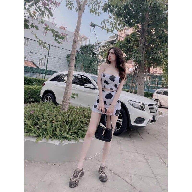 Sét áo ống bò sữa