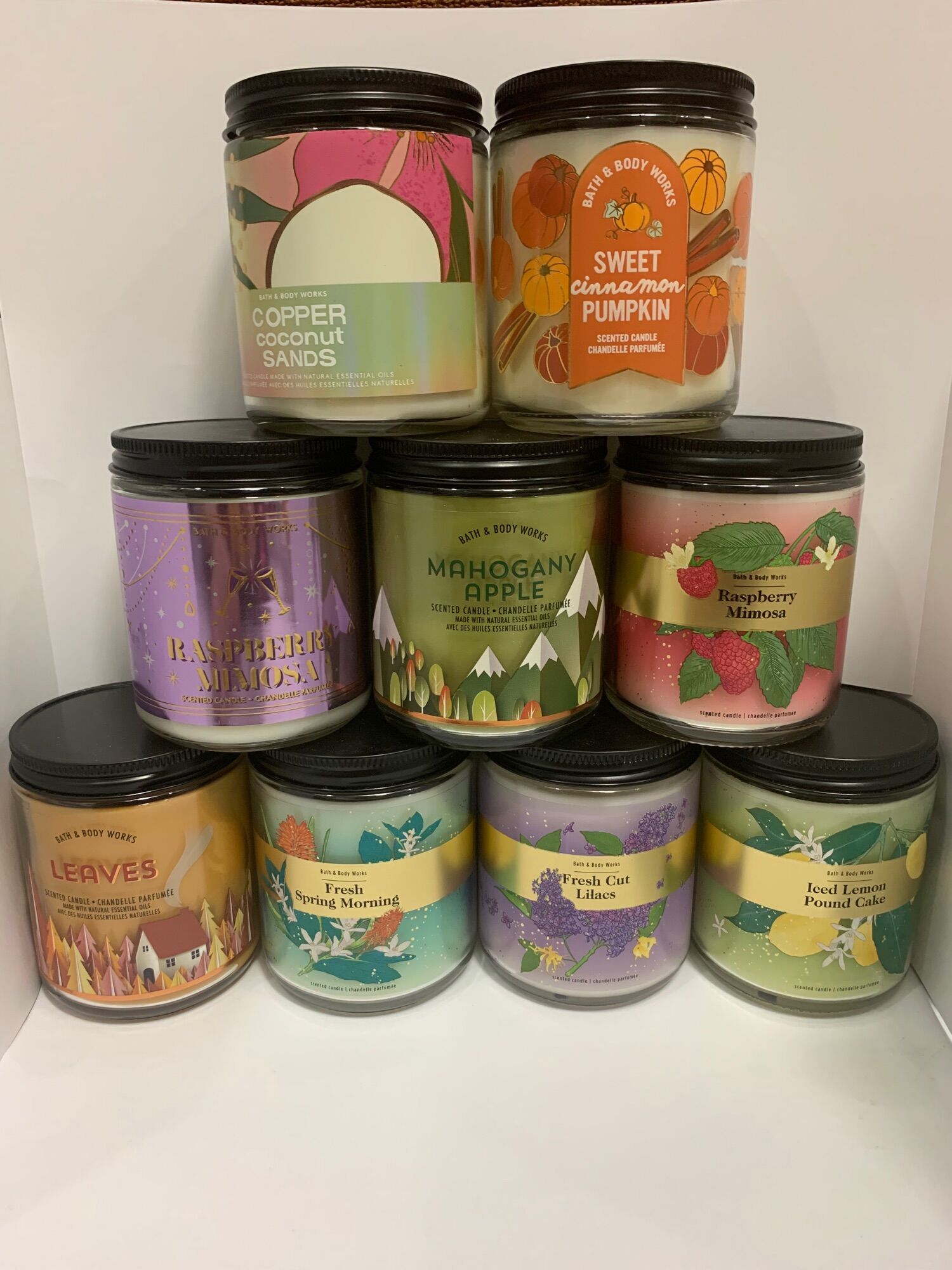 Nến thơm 1 tim Bath&Body Works hủ 198g (link 1)