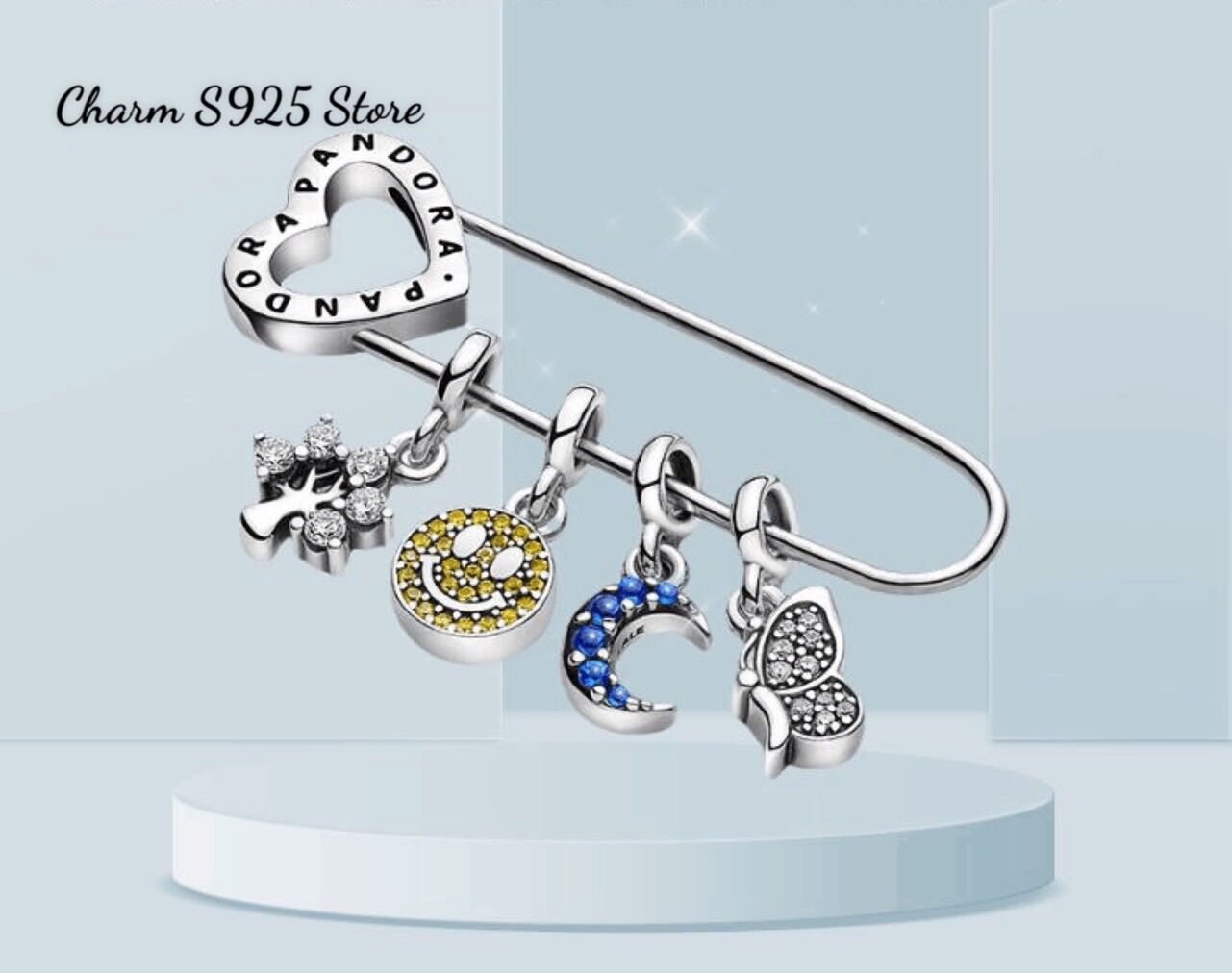 CHARM PAN ME ALE BUTTERFLY BẠC S925