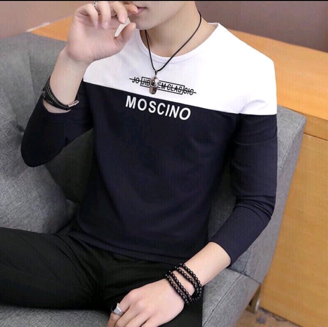 Áo thun nam cổ dài tay mẫu mới