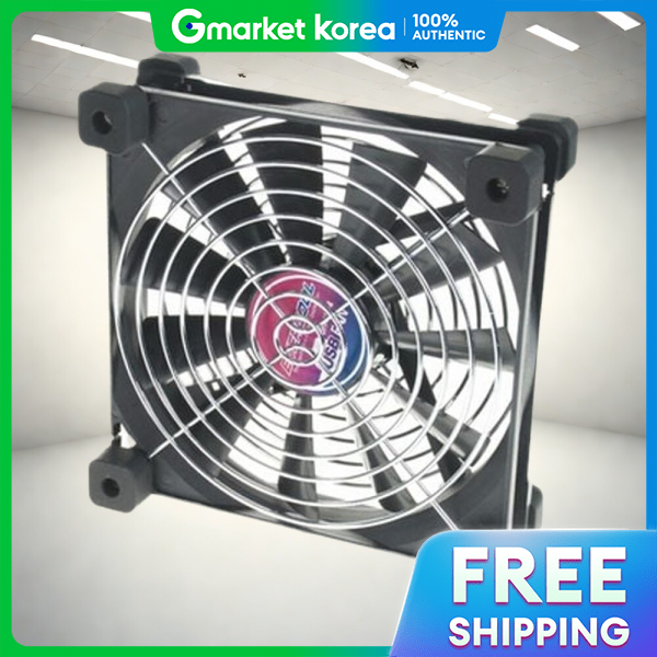 Compact USB 140mm Low-Noise Desk Fan Cooler Giá 569,400 Đồng*Miễn phí vận chuyển