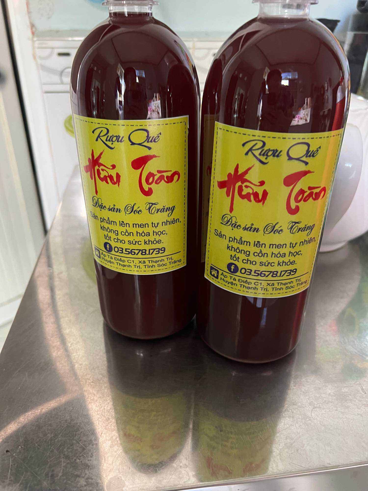 Combo 2 chai rượu nếp than nguyên chất, rượu nếp than nhà làm, rượu nếp Cẩm