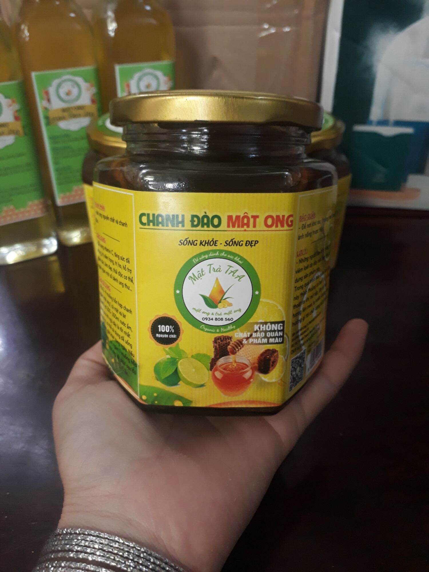 CHANH ĐÀO MẬT ONG 400ml~700gr