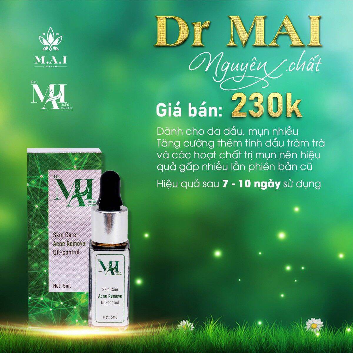 [Hcm]Serum Mụn Dr Mai Chính Hãng