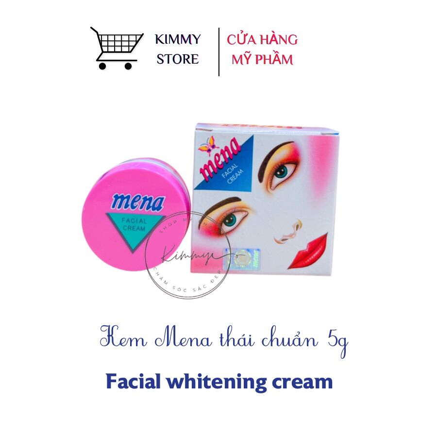 [HCM]Lẻ hộp nhỏ 3g kem trắng da mena thái