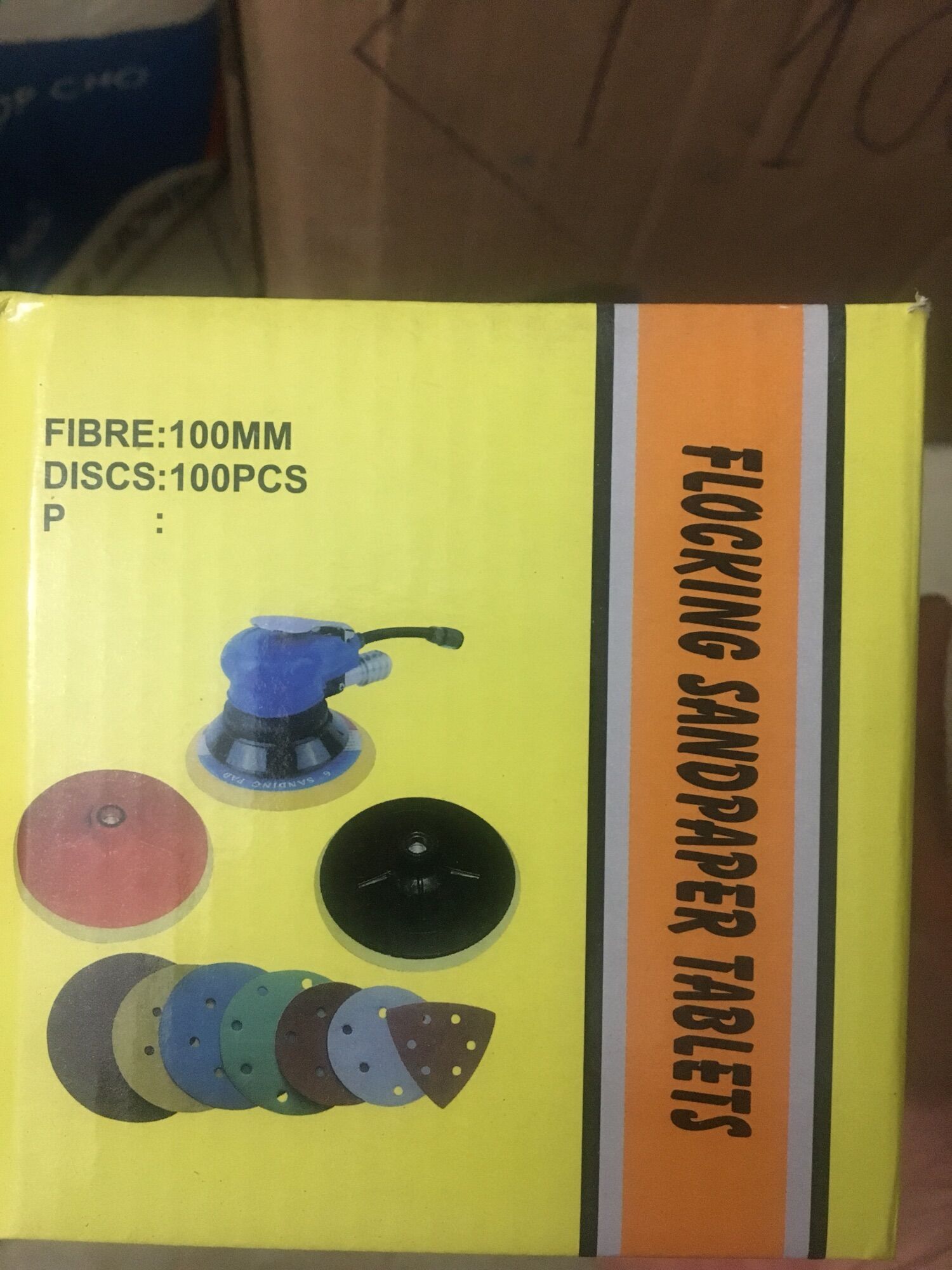 Hộp 100 tờ giấy nhám phi 100