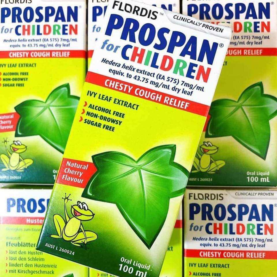 Siro ho Prospan Úc 100ml - Siro ho long đờm