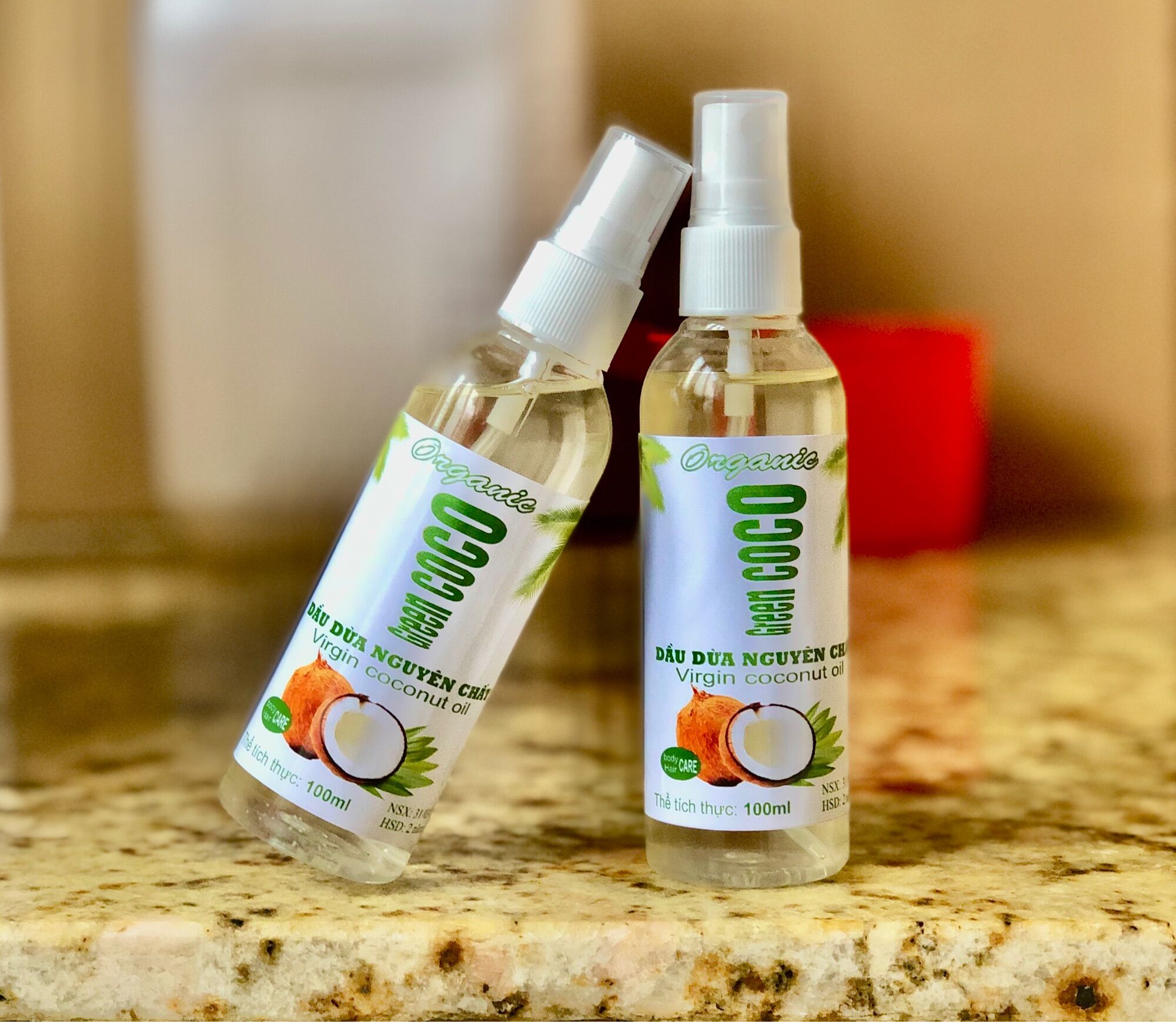 Combo 2 chai Dầu Dừa COCo Nguyên chất 100% (100ml)