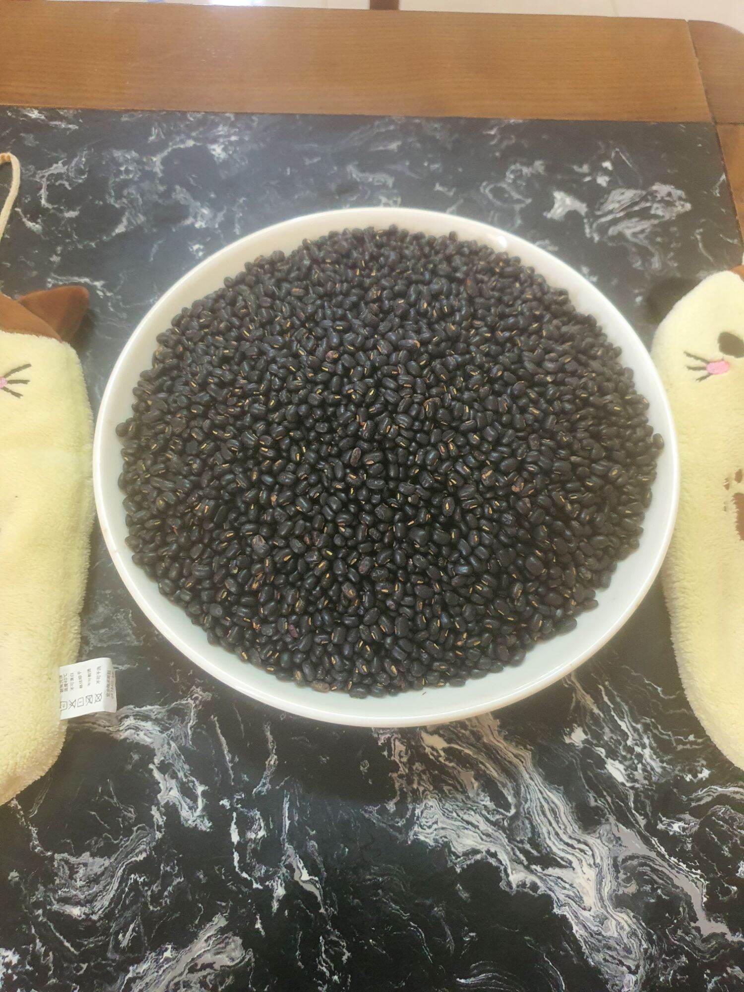 Đỗ đen lòng xanh, Đậu đen quê
