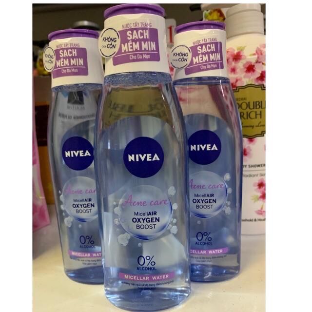 Nước Tẩy Trang Nivea  (Tím Da Mụn 200Ml)