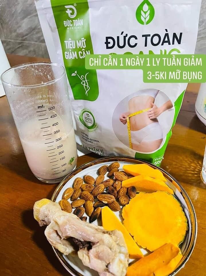 [freeship toàn quốc] date 2024 Combo 5 gói Bột giảm cân Đức Toàn oganic ko