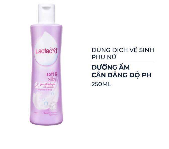 Dung Dịch Vệ Sinh Phụ Nữ Lactacyd kháng khuẩn, ngăn mùi, dưỡng ẩm 250ml
