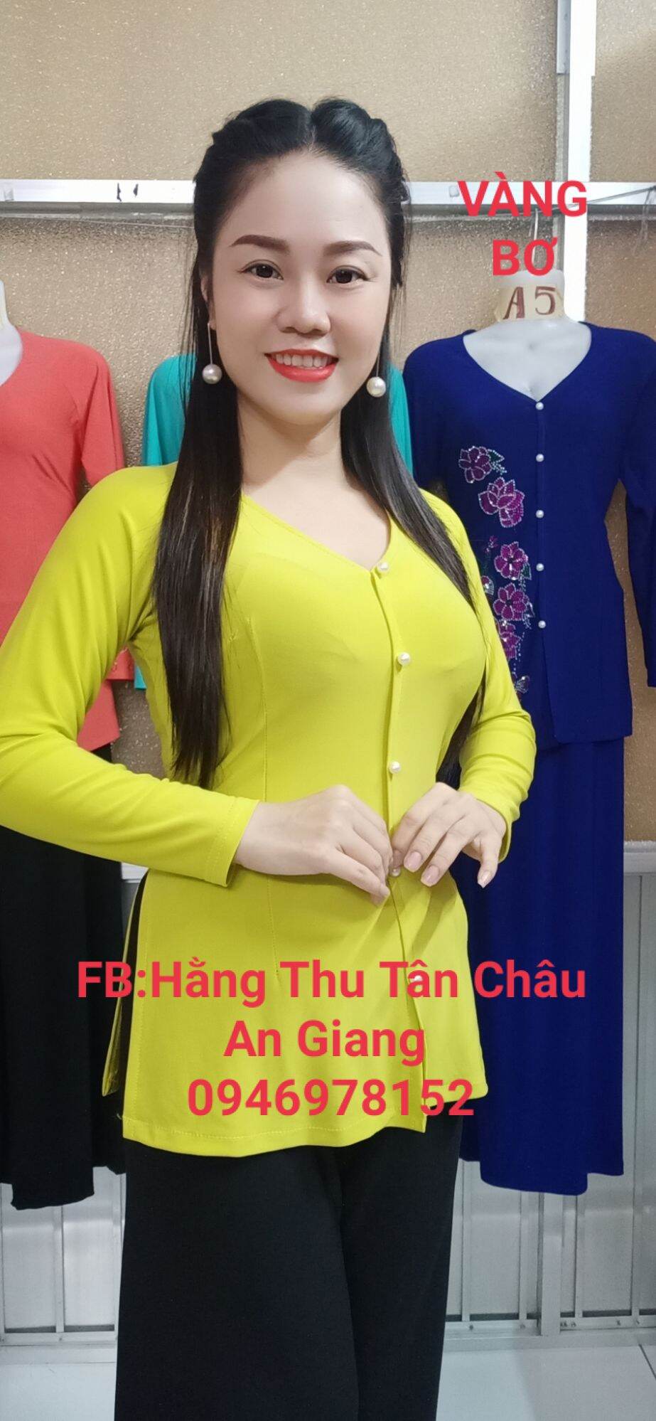 ÁO BÀ BA TRƠN MÀU(KHÔNG KÈM QUẦN)