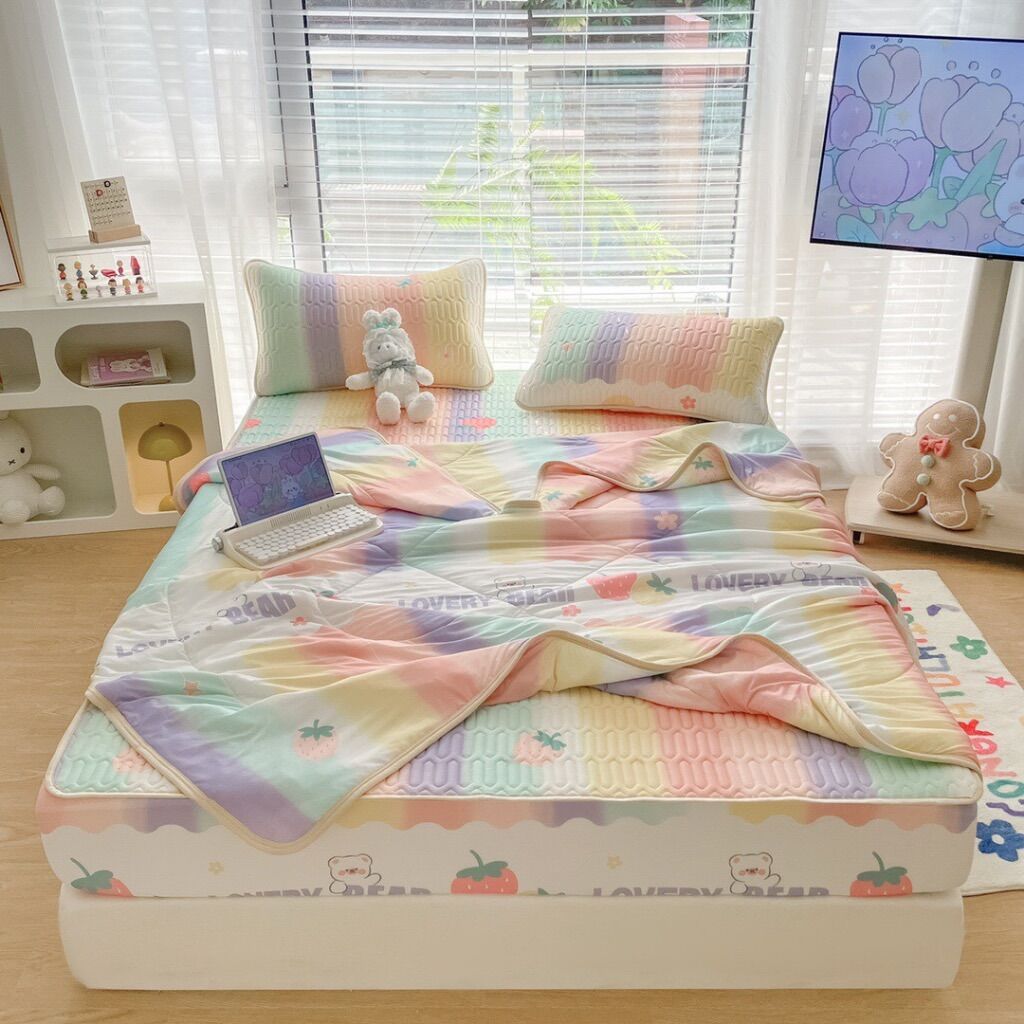 Bộ chiếu điều hoà kèm chăn cùng bộ