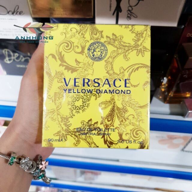 [Bill Mỹ] Nước hoa Versace Yellow Diamond Eau de Toilette 90ml
