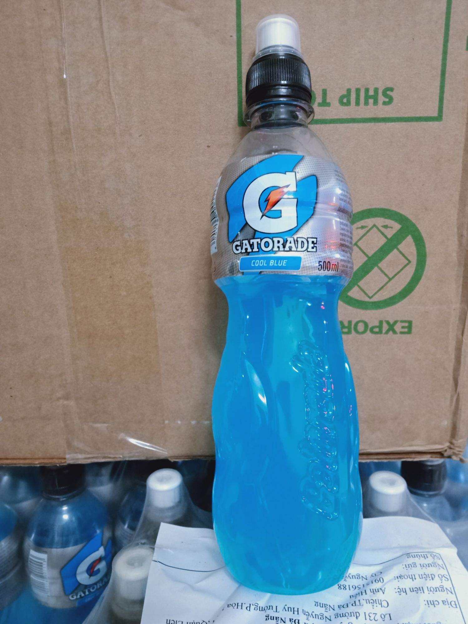 Nước Uống Thể Thao Gatorade cool bue 500ml/chai-- Nhập khẩu Mỹ