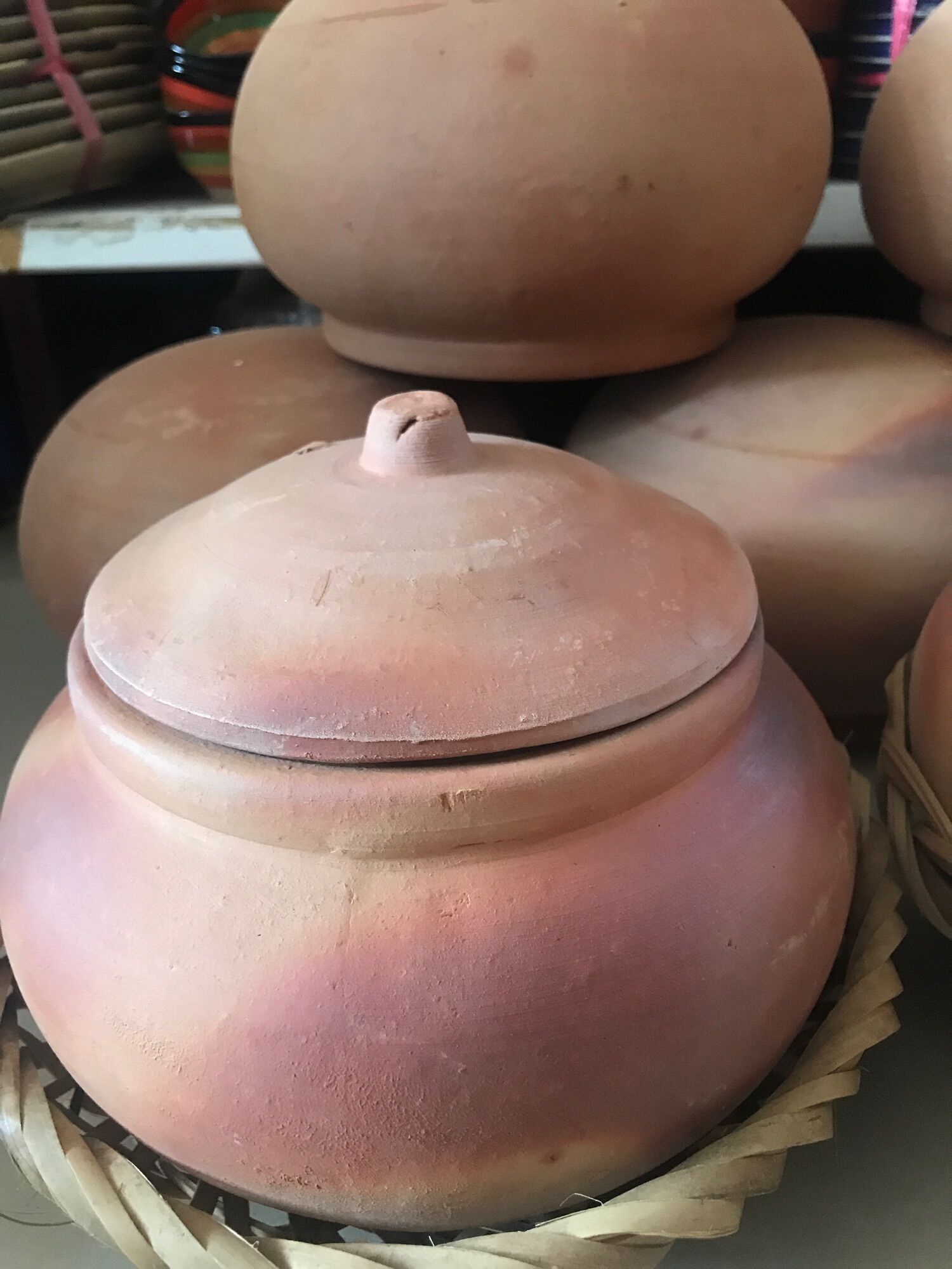 Nồi bụng đất nung KT16-20cm cao 13 cm