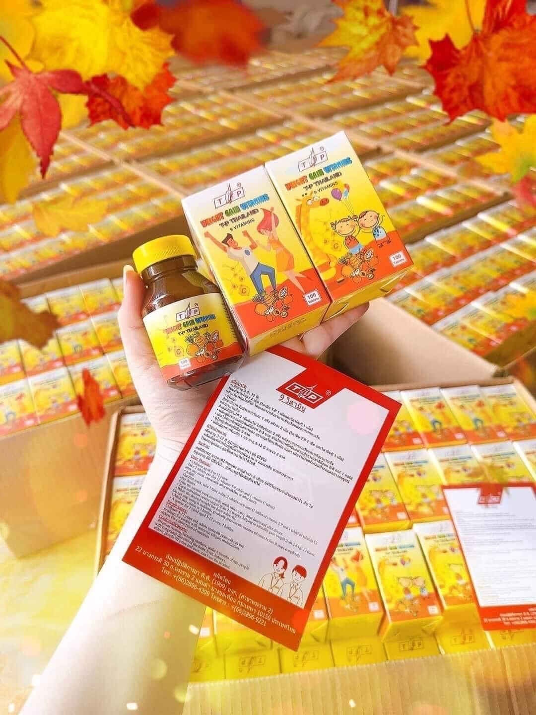 Sỉ 9 VITAMIN tăng cân TP Thái Lan 🇹🇭🇹🇭 ( Chính Hãng)