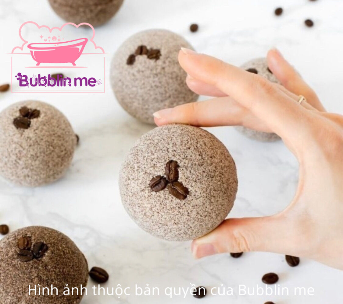 Bom tắm Coffee bath bomb Bubblin me